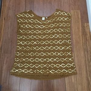 Anthro top / Grey cardigan / Pink H & M/ Poncho