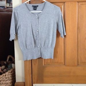 Grey cardigan