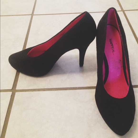 Black heels
