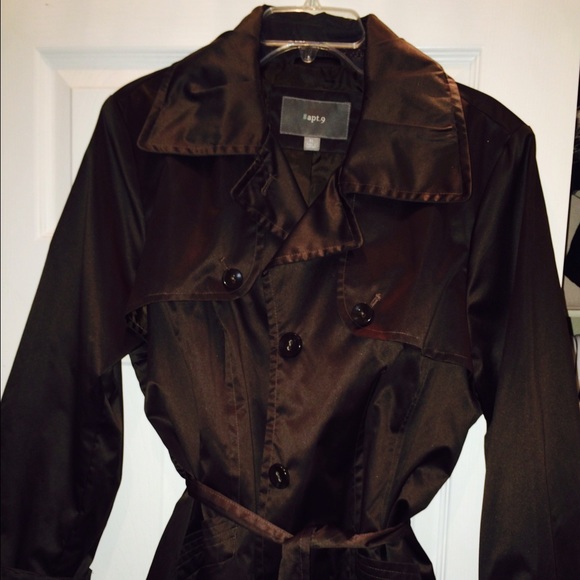 Long Brown Trench Coat