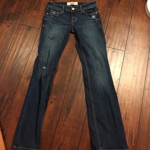 Hollister dark wash bootcut