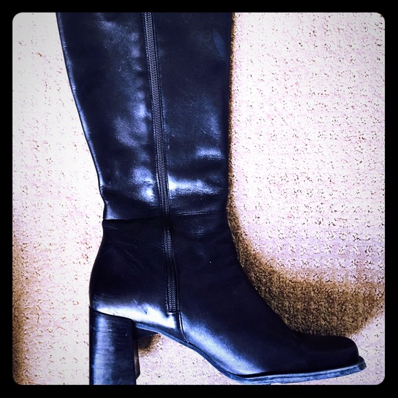 Black boots