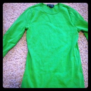 Ralph by Ralph Lauren green long sleeve w/ pocket