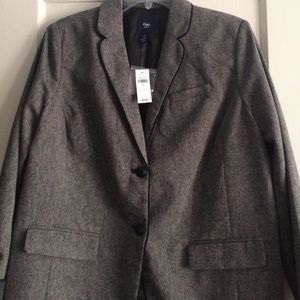 Black & Gray Blend Gap Blazer