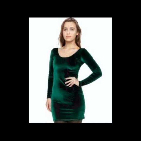 velvet american apparel dress