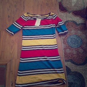 Shirt dress with tags