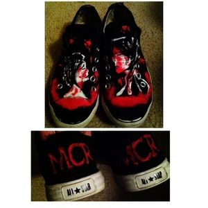 Hand Painted MCR Converse