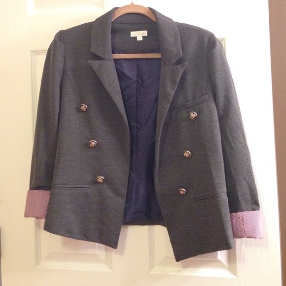 Dark Grey Blazer from Charming Charlie