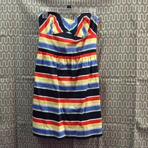 Vineyard vines striped strapless sundress size 8