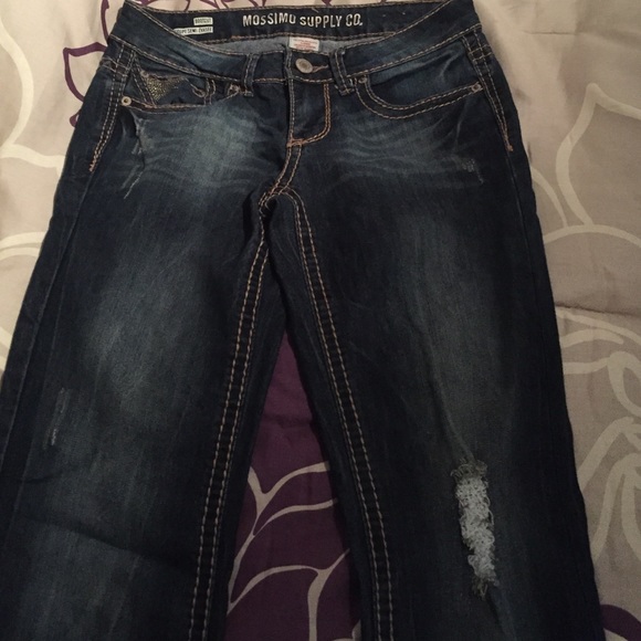 Like new Mossimo Supply Co. Dark jeans