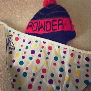 Bundle with ski hat and face cover