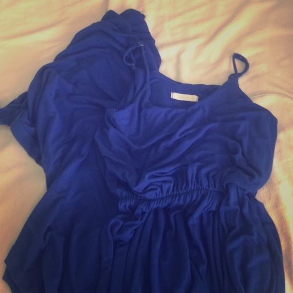Long blue Nordstroms dress