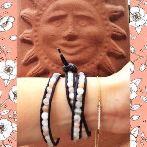 Boho Beaded Wrap Bracelet