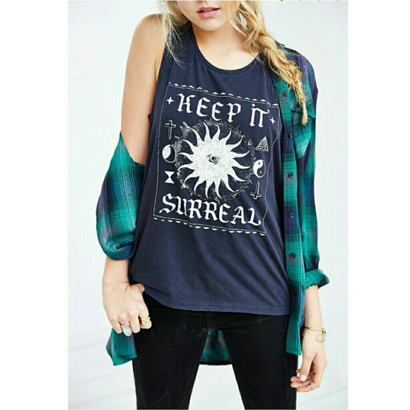 Keep It Surreal muscle shirt from Urban Outfiters