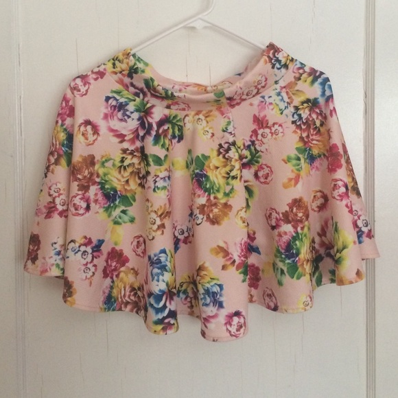 Floral skater skirt