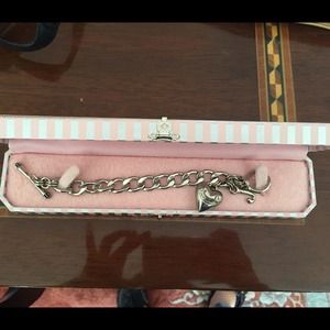 Juicy Couture Silver Charm Bracelet