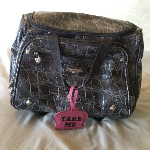 ❌❌SOLD❌❌Kathy Van Zeeland rolling tote bag