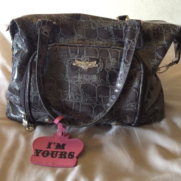 Kathy Van Zeeland gunmetal bag bundle!