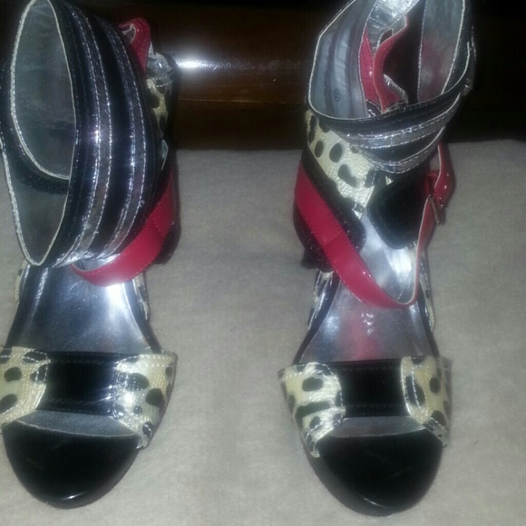 Heels worn once stylish