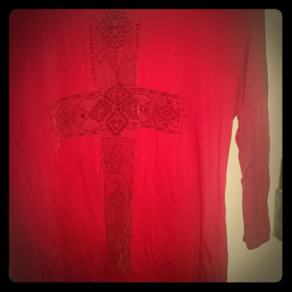 Cross Hi Lo Shirt