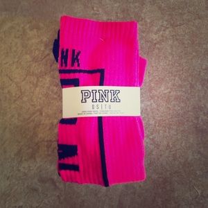 PINK Knee High Socks