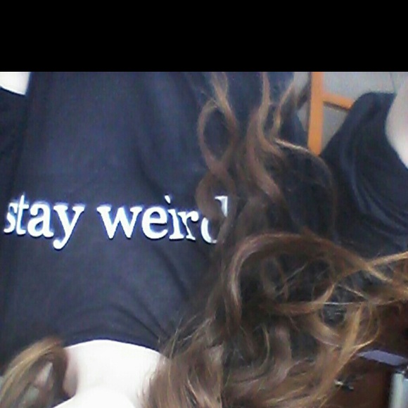 Brandy Melville Tops Brandy Melville Stay Weird Long Sleeve Poshmark