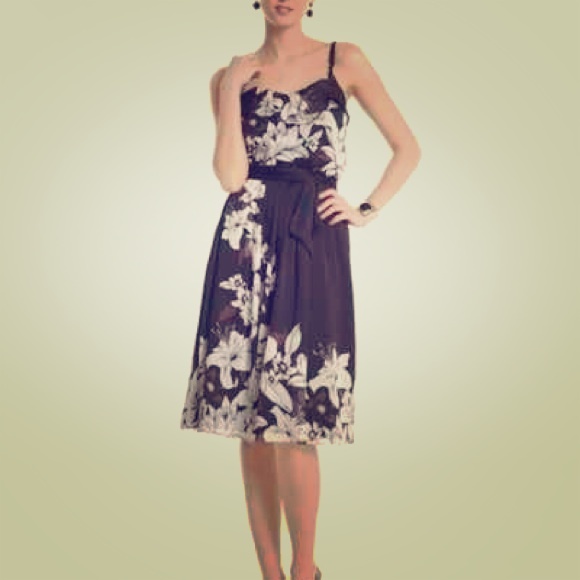 WHBM Floral Dress