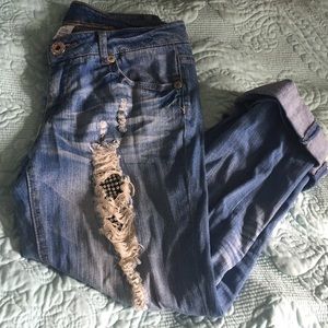 DISTRESSS CJ Boyfriend Jeans Size 7