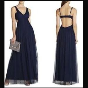 BCBG Navy Blue Gown