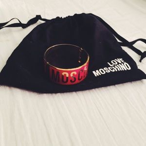 Moschino cuff bracelet