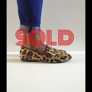 Leopard Print Flats