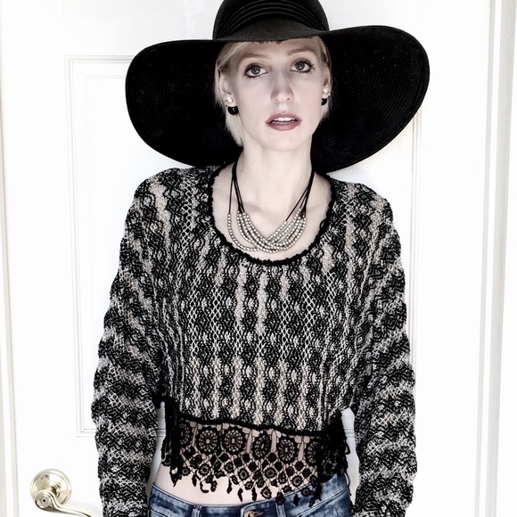 Free People Boho Mesh Too - Picture 1 of 5