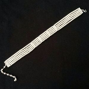 Mini Pearl Choker with Studs