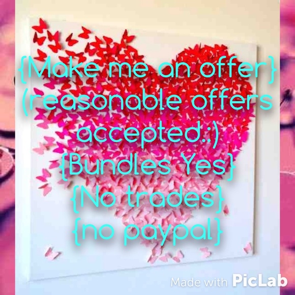 Reasonable offers accepted....etc., :)