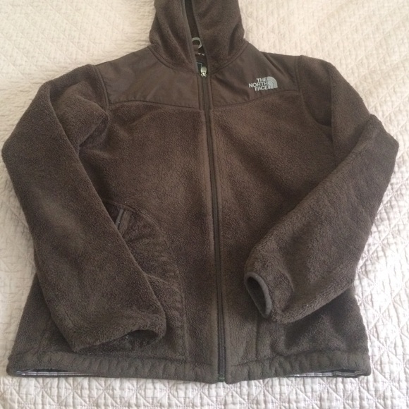 The North Face Chocolate Brown Hooded Fleece!
