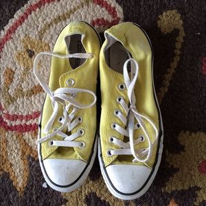 Yellow Converse