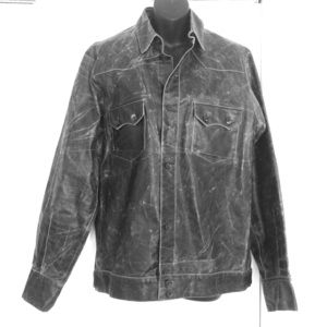 Men's handmade leather jacket