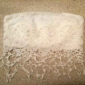 GORGEOUS IVORY KNIT CROP TOP