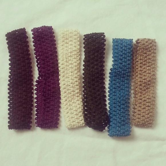 Sold❌Six crocheted headbands