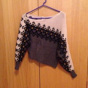 Free people Geometric Sweater ***ON HOLD****