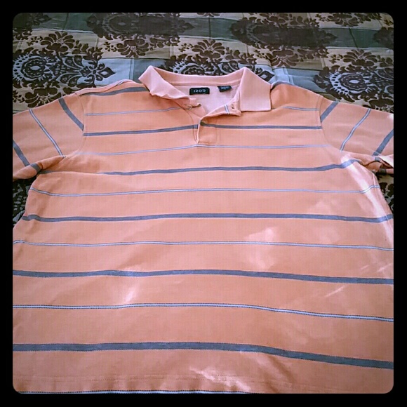 Boys Izod Peach Colored Shirt