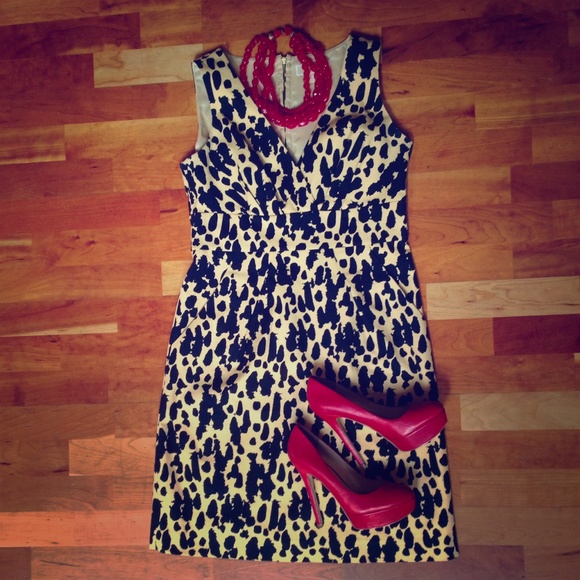 Michael by Michael Kors Animal Print Dress size 8