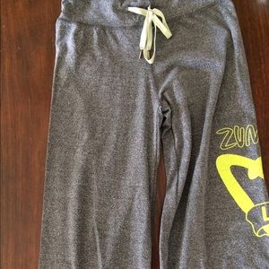 Grey Zumba pants