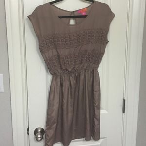 Light brown dress