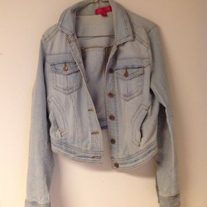 Light blue denim jacket