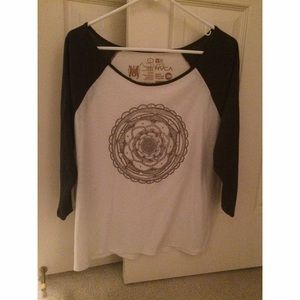 RVCA Baseball Tee W/ Design