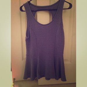 Like New Kirra Peplum Tank