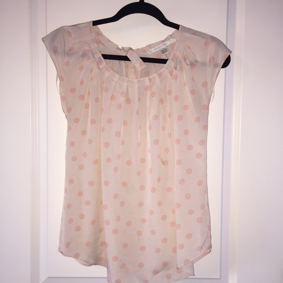 Bush/ salmon blouse