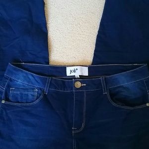 blue denim skinny jeans from jolt