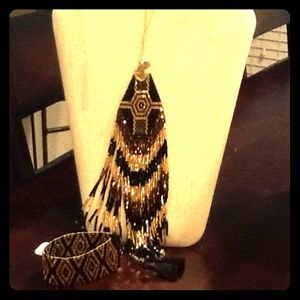 Necklace and matching cuff